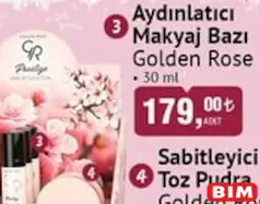 GOLDEN ROSE AYDINLATICI MAKYAJ BAZI 30 ML